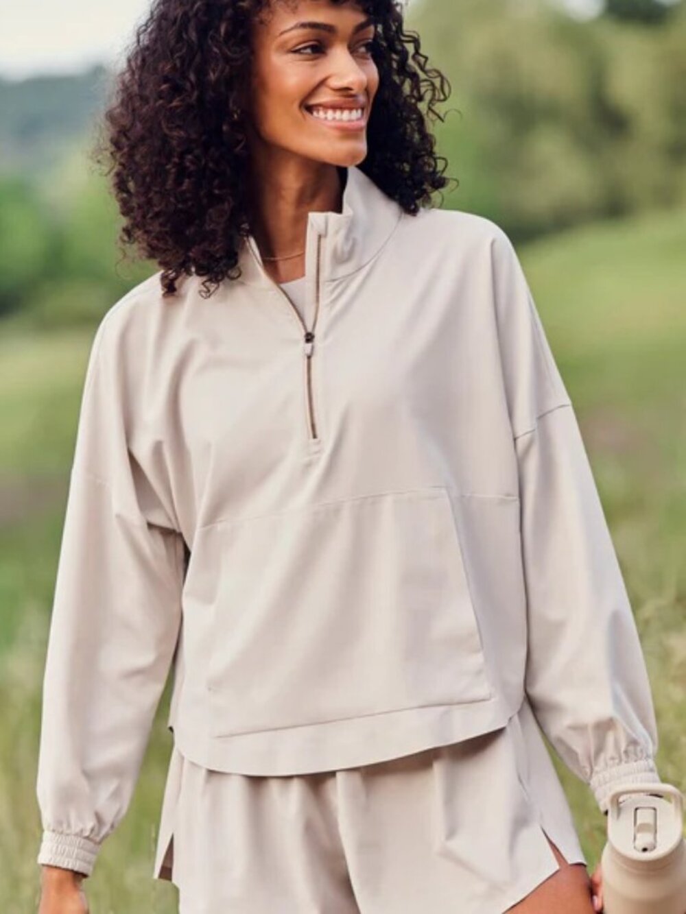 Rhone Mirage Anorak Size Small Color Sand